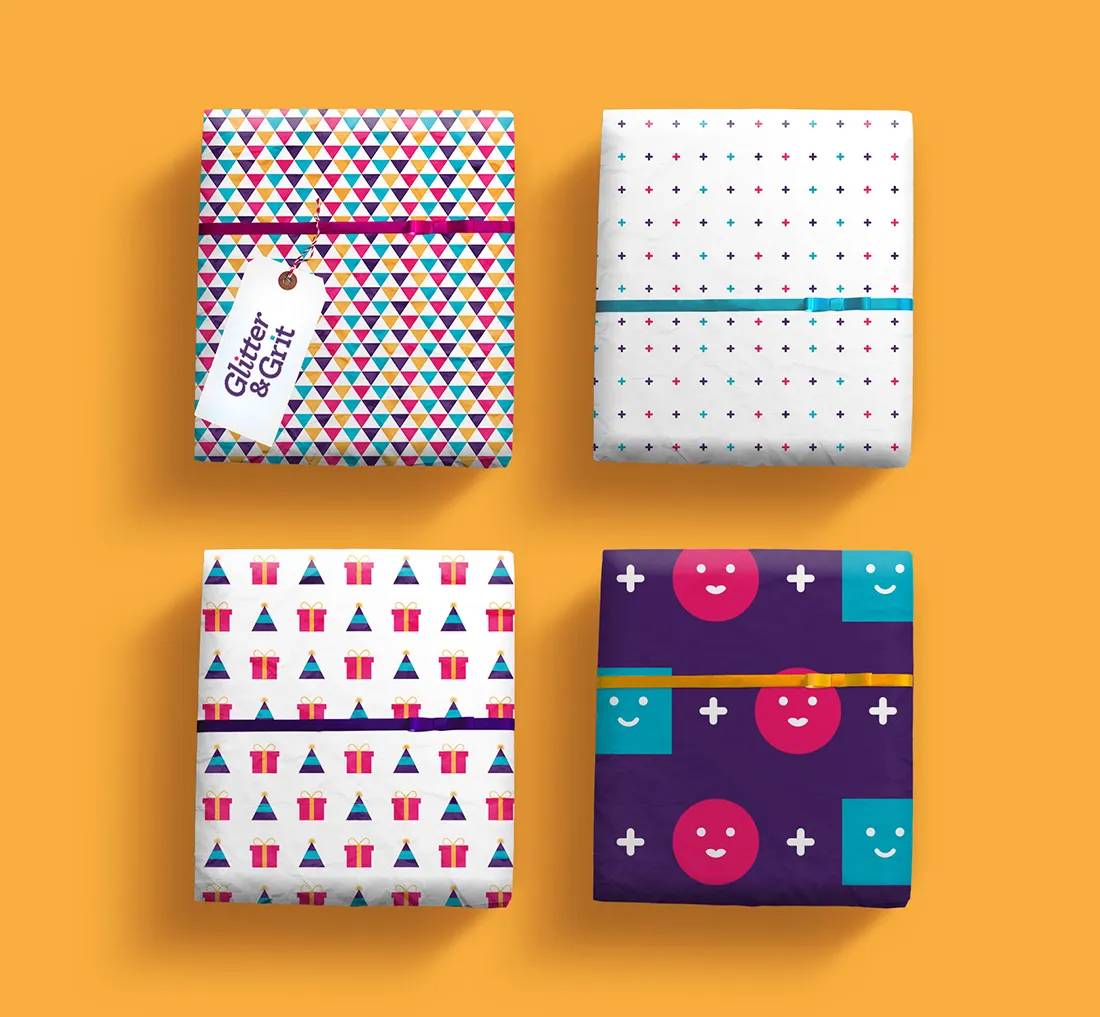 Glitter & Grit Packaging