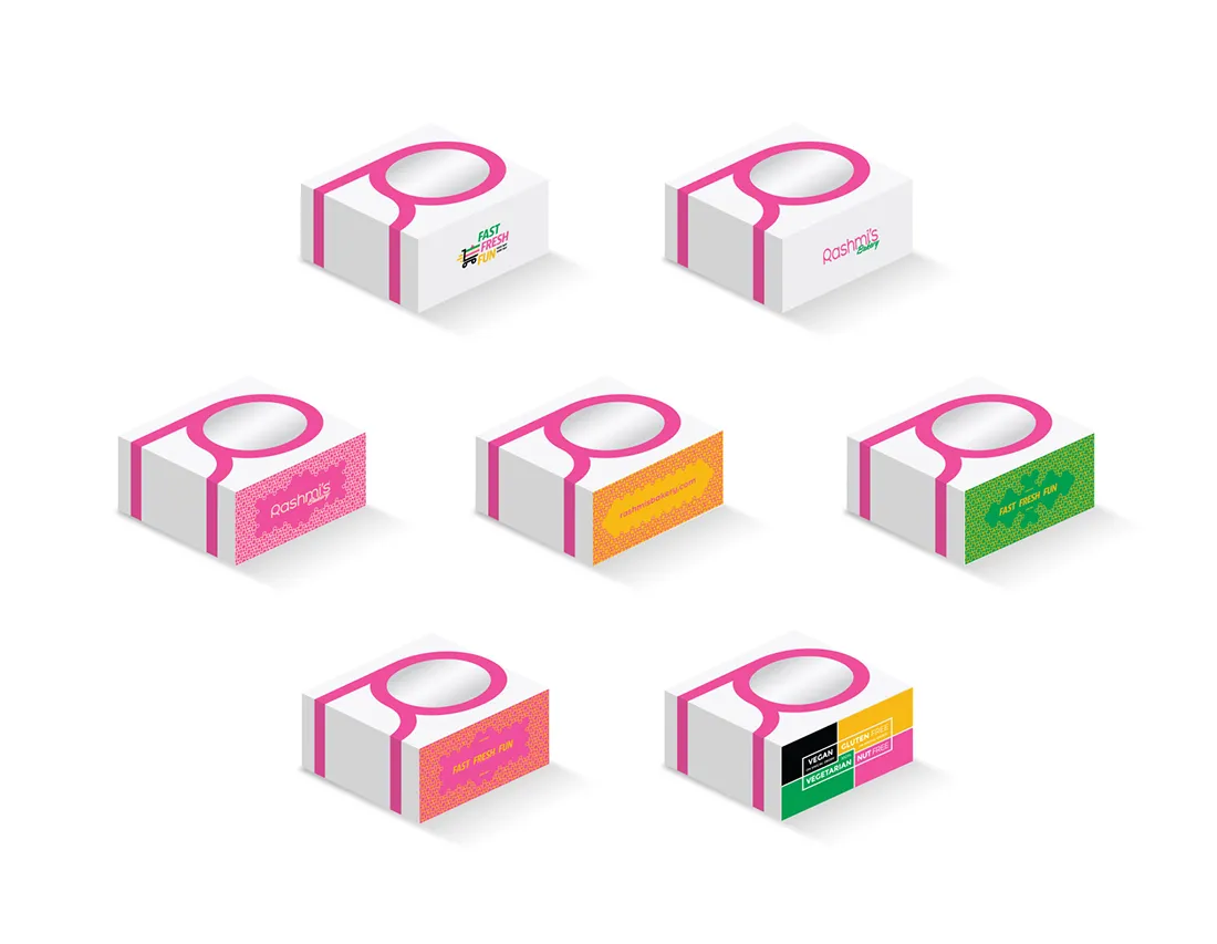Rashmi's Bakery Packaging