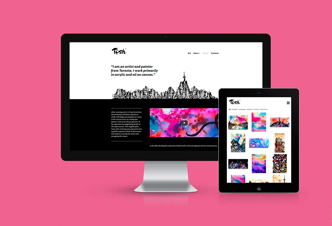 Tosh Jeffrey Website