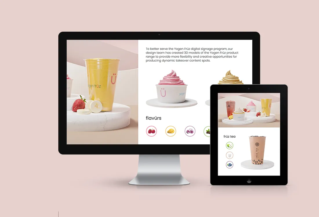 Yogen Fruz Microsite